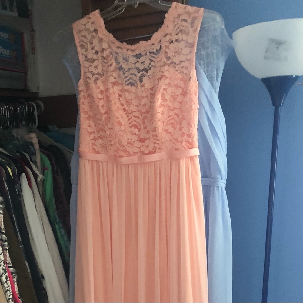 David’s Bridal bridesmaid gown, size 8